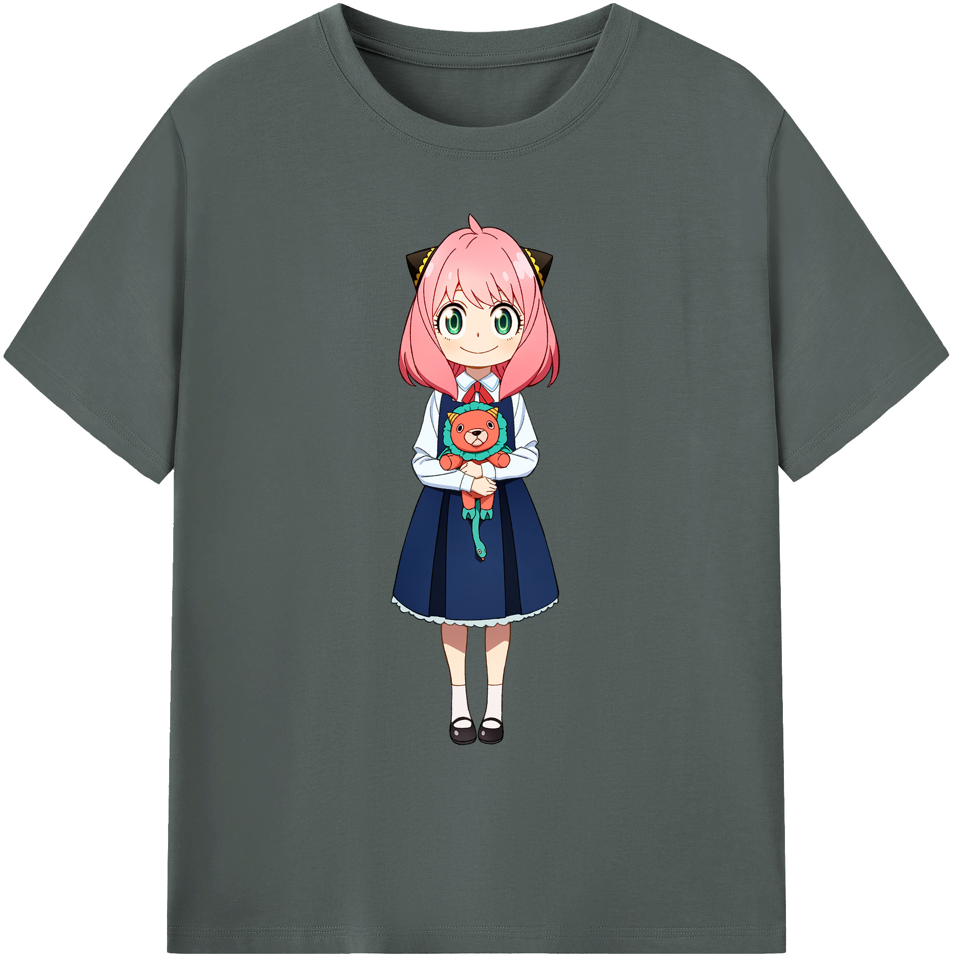 （画像用） SPY×FAMILY间谍家家酒 綿100％ メンズ半袖Tシャツ｜肌触りやわらか＆通気性